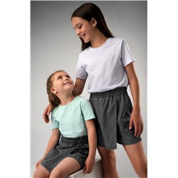 Джинсовая юбка-шорты для девочки Happyfox