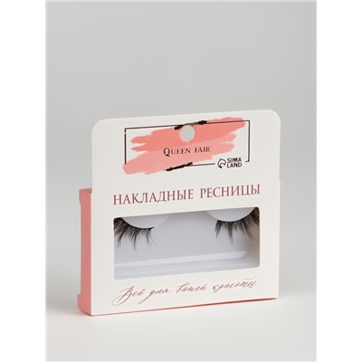 Ресницы накладные «Уголки», 5-10 мм, без клея, чёрные