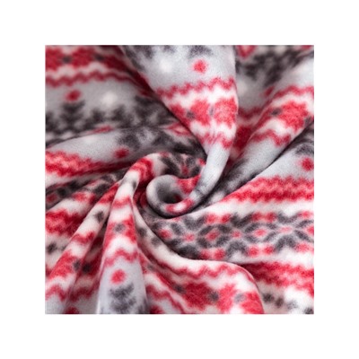 Плед флисовый новогодний «Экономь и Я. Снежинки», 150×130 см