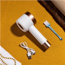 Машинка для удаления катышков LuazON LUK-08, 3 Вт, от USB, портативная, белая