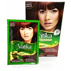 Dabur Vatika Naturals Henna Hair Colours - Burgundy / Краска для Волос на Основе Натуральной Хны (Бургунд) 60 г