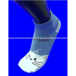 AMIGOBS цветные носки женские с принтом "Забавные котята" арт. 1817