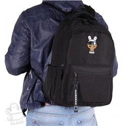 Рюкзак мужской текстильный 1866PM black Sikale/30