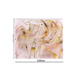 Папка-конверт на молнии, А4, 180мкм, MARBLE (ПК-3040)