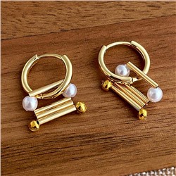 Серьги с замком кольцо арт. 13 4830 (id 288695)