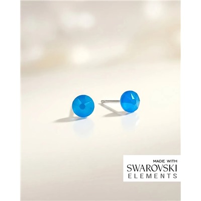 Серьги с кристаллами Swarovski
