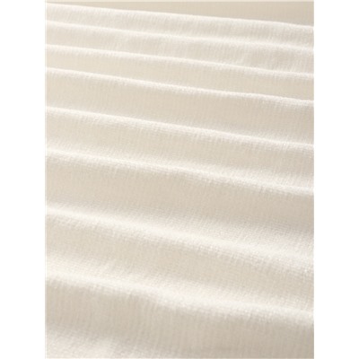 Плед с бахромой «Этель» Cloud, 135×180 см, молочный