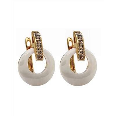 Серьги с керамикой