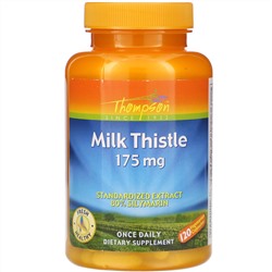 Thompson, Milk Thistle, 175 mg, 120 Vegetarian Capsules