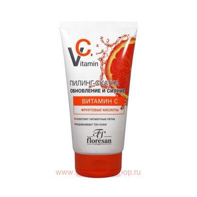 Ф-675 Vitamin C Пилинг-скатка обновление и сияние 150 мл