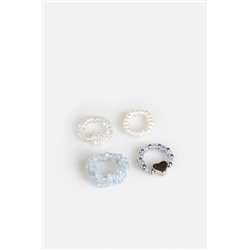 Набор из 4 колец ACOOLA, 1082714