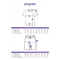 Комплект (Футболка+Брюки) PLAYTODAY, 1121877