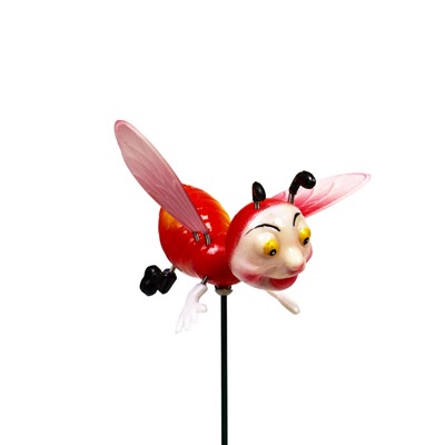 Штекер садовый «Весёлая пчёлка», 14×10 см, h=40 см, МИКС