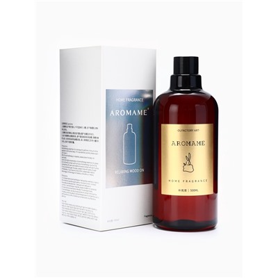 Набор диффузор ароматический Aromame, французская лаванда, 500 мл, прямоугольная банка