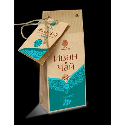 Иван - чай с мятой / крафт / 50 г / Сибирский кедр