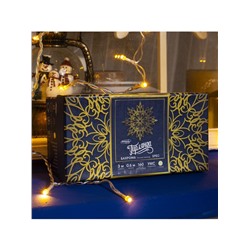 Гирлянда «Бахрома» 3×0.6 м, IP44, УМС, прозрачная нить, 160 SMD-LED, свечение тёплое белое, 220 В