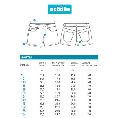 Шорты джинсовые ACOOLA, 1242267