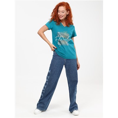 Колеус - футболка петроль