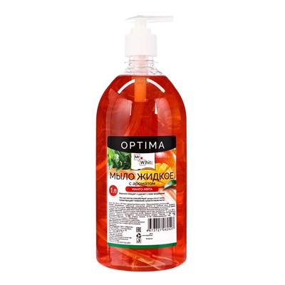 Мыло жидкое Mr.White OPTIMA «Манго-Мята», 1 л