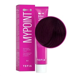 TEFIA Mypoint Фиолетовый корректор для волос / Permanent Hair Coloring Cream, 60 мл 20140