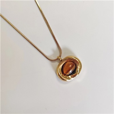 Колье "ТИГРОВЫЙ ГЛАЗ"