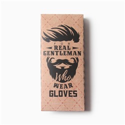 Перчатки мужские новогодние KAFTAN «Джентельмен», размер 22