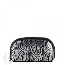 Косметичка 7100-3 black silver Velina Fabbiano-Safenta в Новосибирске