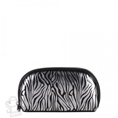 Косметичка 7100-3 black silver Velina Fabbiano-Safenta в Новосибирске