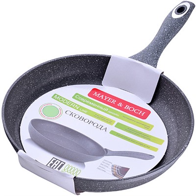 80103 Сковорода 26см алюм/мрамор Турция MB(12)