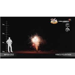 Фонтан пиротехнический MF00-202 Энергичный фонтан / Vibes Fountain