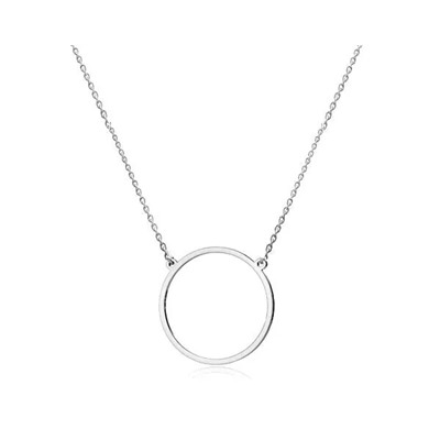 Колье из серебра без вставки, Ю-55013р