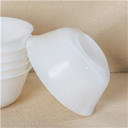 Салатники Luminarc EVERYDAY, 330 мл, d=12 см, набор 6 шт., стеклокерамика, белые