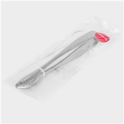 Щипцы кухонные Доляна «Браль», 20.6×12.5×2.2 см, нержавеющая сталь, серебристые