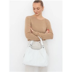 Сумка 0633CH white Polina&Eiterou