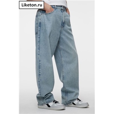 Джинсы багги мужские