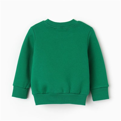 Джемпер детский, цвет зеленый, рост 98