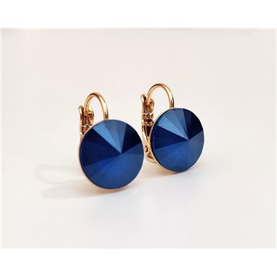 Серьги с кристаллами Swarovski