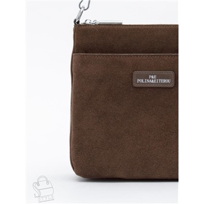 Сумка женская кожаная 2378YF d.apricot Polina&Eiterou