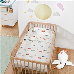 Постельное бельё ясельное «Крошка Я. Машинки», бязь
