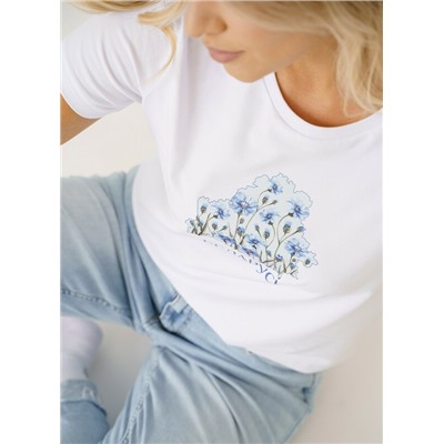 Футболки DEA MIA ФУФАЙКА ЖЕНСКАЯ 5609