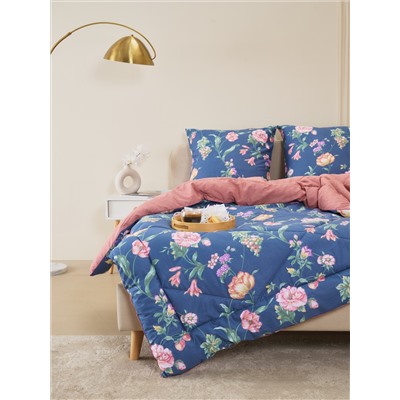 Комплект постельного белья из сатина с одеялом - Милонга