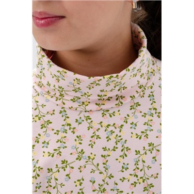 Водолазка Краски с горлом детская (Розовый)