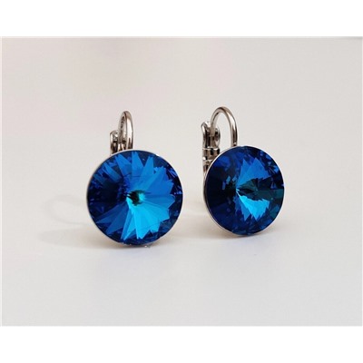 Серьги с кристаллами Swarovski
