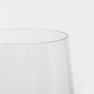 Стаканы PAVO AQUA, 380 мл, набор 6 шт., стекло, прозрачные