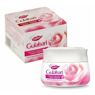 Dabur Gulabari / Увлажняющий Охлаждающий Крем с Маслом Розы Гулабари 100 мл