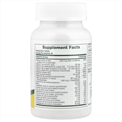 NaturesPlus, Source of Life, Power Teen, питательная добавка для подростков, 90 таблеток