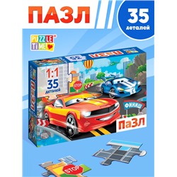 Пазл «Самый быстрый», 35 деталей