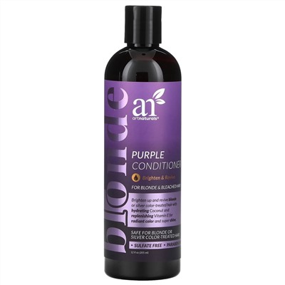 Artnaturals, Purple Conditioner, For Blonde & Bleached Hair, 12 fl oz (355 ml)