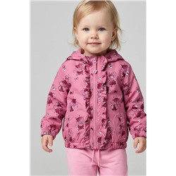 Куртка детская текстильная с полиуретановым покрытием для девочек (ветровка) PLAYTODAY, 1240061