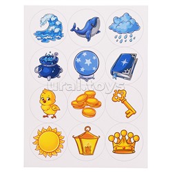 Настольная игра в коробке "Сортер. Волшебник цвета"